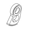 H46-30400 Toothed Lever