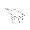 H46-52100 "Bottom Base Wearing Protection Plate Set (Option)"