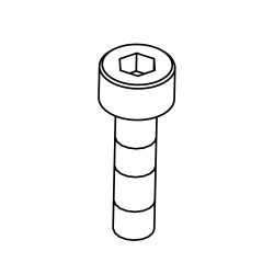 HBS0312N HBS, M3x12 (N)