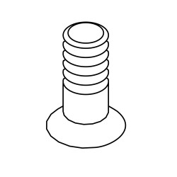 FTP0410BN FTP, M4x10 (B) (N)