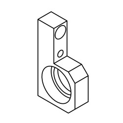 H45-40011 Bearing Support