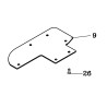 H45-50100 Bottom Base Wearing Protection Plate Set  (Option)