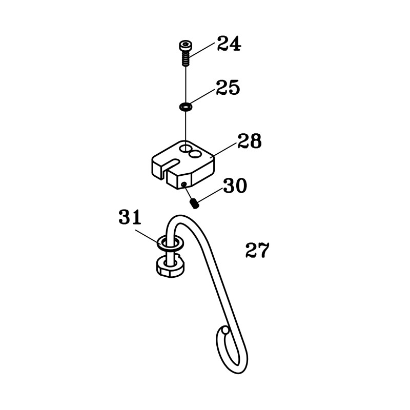 H45-50150 Turnable Suspension Bracket Set (Option)
