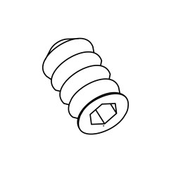 HSS0410GN HSS, M4x10 (G) (N)