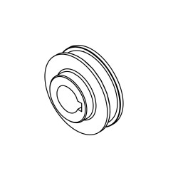 M7-1-401100S Tension Guide Wheel (Stainless Steel Model)(For 5-6mm)(Option)