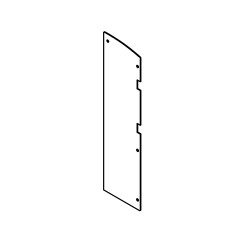 Arch Cover RH (Stainless Steel Model)(For 800H)