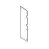 Arch Cover RH (Stainless Steel Model)(For 1000H)