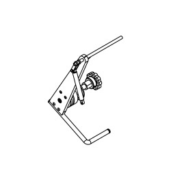 Reel Crank Ass'y (For 150mm)(Option)