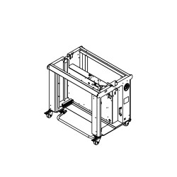 M7-5-100180S Low Table Body Frame Group (Stainless Steel Model)(For 550W)(Option)