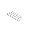 Upper Table Rear (Stainless Steel Model)(For 1650W/1850W)