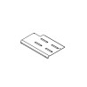 M7-5-310031S Upper Table Front Ass'y (Stainless Steel Model)(For 5-6mm, 1850W)