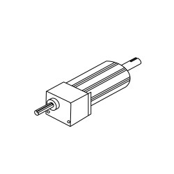 EXT 101G1160012020S REDUCER MOTOR,1PH 110V/60HZ,120W,1:20