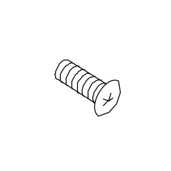 EXT 200F04016 FLAT HEAD CAP SCREW,M4*16