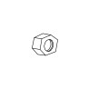 EXT 201A08 HEX NUT,M8