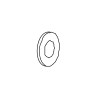 EXT 202A0308 PLAIN WASHER,M3*8