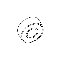 EXT 210A0628ZZ BALL BEARING,628ZZ
