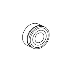EXT 210A6004ZZNR BALL BEARING,6004ZZNR