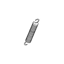 EXT 2201214075 TENSION SPRING(Ⅵ),1.2*14*75