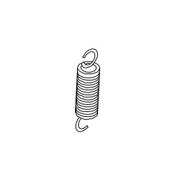 EXT 2202015054 POOL SEAT SPRING,2.0*15*54