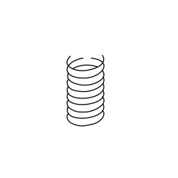 EXT 2213020040 SPRING,2.8*19.8*40