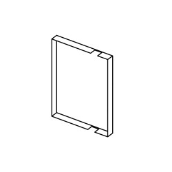 EXT 3B-01000-140 REAR DOOR (R)