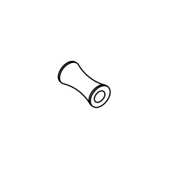 EXT 3B-11000-190 PLASTIC ROLLER