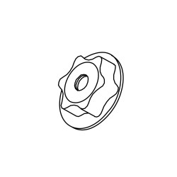 EXT 3B-11000-300 REEL NUT HANDWHEEL