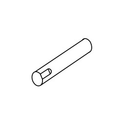 EXT 3E-04000-180 FIXED SHAFT