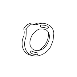EXT 3E-06000-280 CAM (BACK STRAP)