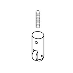 EXT 3E-06040 CAM FOLLOWER ASSEMBLY