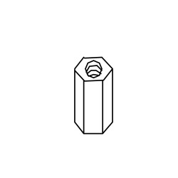 EXT 3E-07000-240 NUT