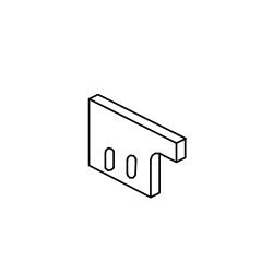 EXT 3E-07000-290 BANDWAY (R) ADJUSTMENT PLATE