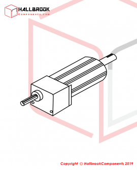 EXT 101G2350012020S REDUCER MOTOR,1PH,220-240V,50/60HZ,120W,1:20