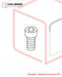 EXT 200A04010 SOCKET HEAD CAP SCREW,M4*10