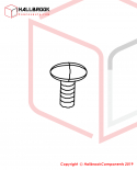 EXT 200A04012 SOCKET HEAD CAP SCREW,M4*12
