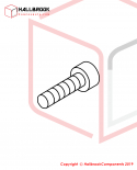 EXT 200A04016 SOCKET HEAD CAP SCREW,M4*16