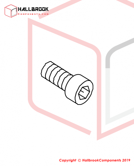 EXT 200A04018 SOCKET HEAD CAP SCREW,M4*18