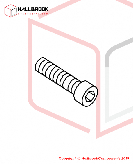 EXT 200A04030 SOCKET HEAD CAP SCREW,M4*30