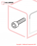 EXT 200A04045 SOCKET HEAD CAP SCREW,M4*45