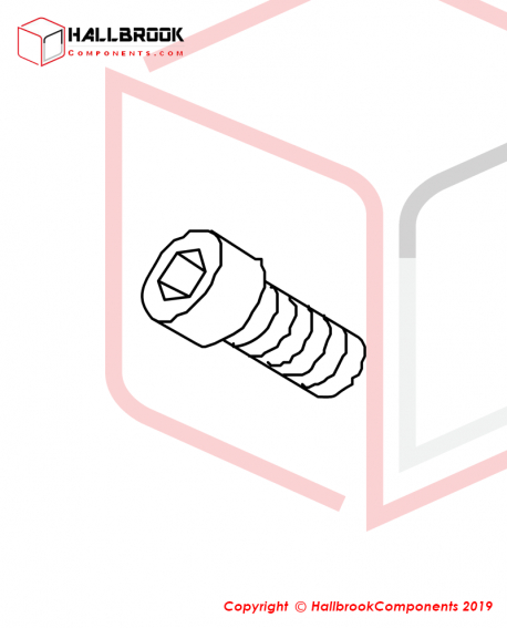 EXT 200A05010 SOCKET HEAD CAP SCREW,M5*10