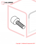 EXT 200A05025 SOCKET HEAD CAP SCREW,M5*25