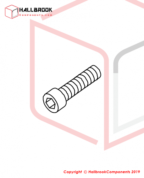 EXT 200A05055 SOCKET HEAD CAP SCREW,M5*55