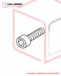EXT 200A06016 SOCKET HEAD CAP SCREW,M6*16
