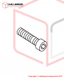 EXT 200A06045 SOCKET HEAD CAP SCREW,M6*45