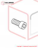 EXT 200A08045 SOCKET HEAD CAP SCREW,M8*45