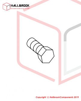 EXT 200C04010 HEX BOLT,M4*10