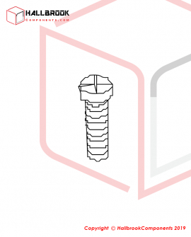 EXT 200E03030 PHILLIPS HEAD MACHINE SCREW,M3*30