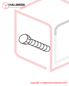 EXT 200E04030 PHILLIPS HEAD MACHINE SCREW,M4*30