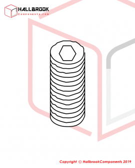 EXT 200G05006 SOCKET HEAD CAP SCREW,M5*6