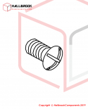 EXT 200H05012 TRUSS HEAD MACHINE SCREW,M5*12